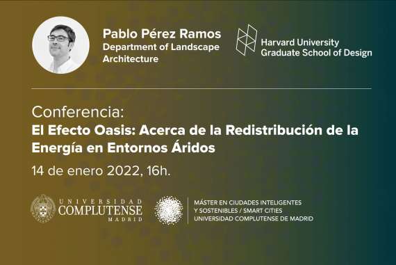 Conferencia de Pablo Pérez Ramos | Harvard University | Department of Landscape Architecture